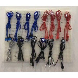 LOGO lighting 3 in 1 charging cable